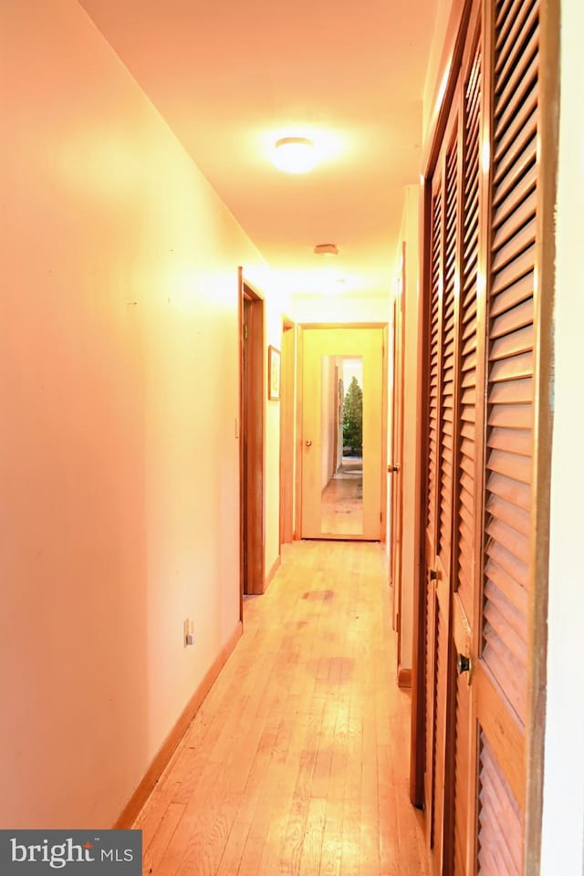 4092 Manchester St, Glen Rock, PA 17327 - hall with light wood-type flooring and baseboards