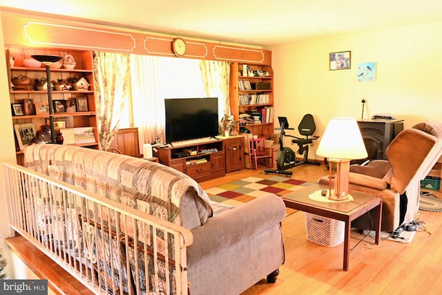 4092 Manchester St, Glen Rock, PA 17327 - living room featuring wood finished floors