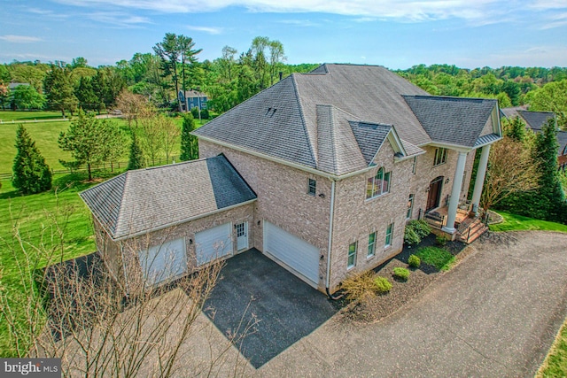 aerial view