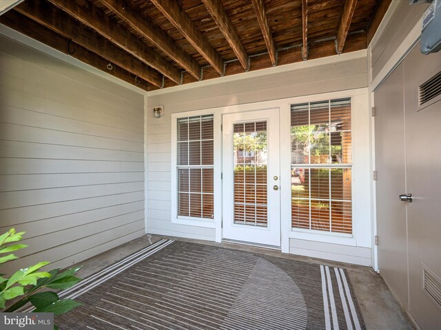 21019 Timber Ridge Ter Unit 102, Ashburn, VA 20147 - entrance to property featuring french doors