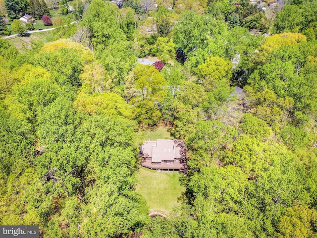 16 Hunters Ln, Chadds Ford, PA 19317 - birds eye view of property with a wooded view