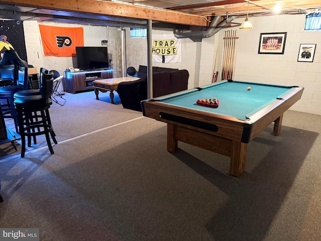 2 King William Ct, Sewell, NJ 08080 - game room featuring billiards table