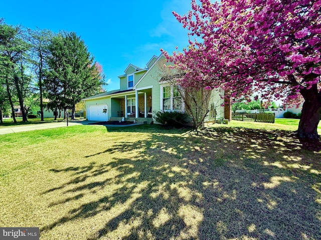 2 King William Ct, Sewell, NJ 08080 - view of front facade featuring an attached garage, driveway, and a porch