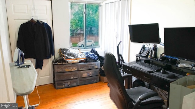 218 Stevenson Sq, Alexandria, VA 22304 - office with wood finished floors