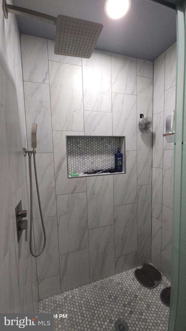 218 Stevenson Sq, Alexandria, VA 22304 - full bath featuring tiled shower