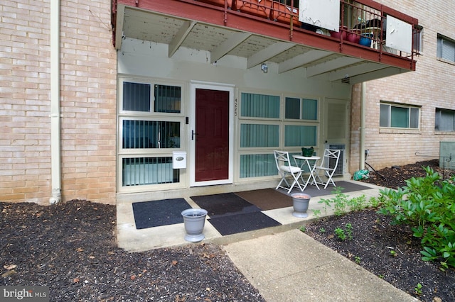 4225 Americana Dr Unit 4225A, Annandale, VA 22003 - doorway to property with brick siding