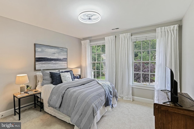 7098 Garden Walk, Columbia, MD 21044 - bedroom featuring baseboards and light carpet