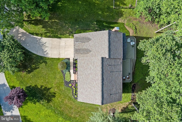 7098 Garden Walk, Columbia, MD 21044 - view from above of property