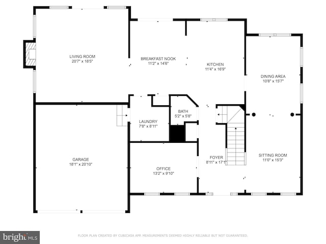 7098 Garden Walk, Columbia, MD 21044 - home floor plan