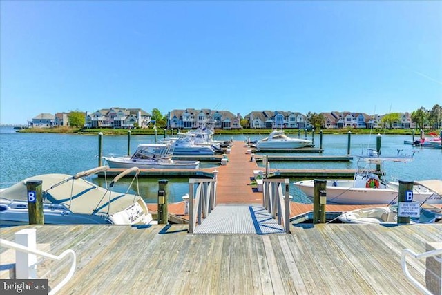 26 Capetown Rd, Ocean Pines, MD 21811 - view of dock with a water view and a residential view
