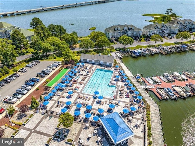 26 Capetown Rd, Ocean Pines, MD 21811 - aerial view featuring a water view