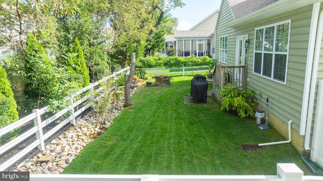 34795 Mute Swan Ln, Rehoboth Beach, DE 19971 - view of yard featuring fence