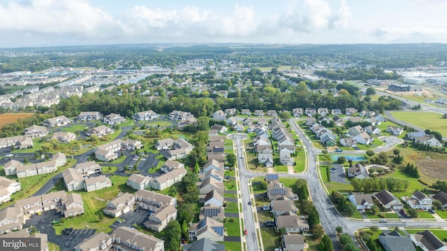 34795 Mute Swan Ln, Rehoboth Beach, DE 19971 - drone / aerial view with a residential view