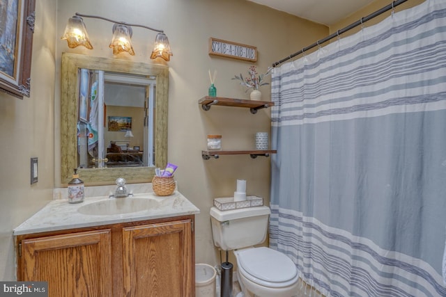 415 W High St, Felton, DE 19943 - full bath featuring toilet and vanity