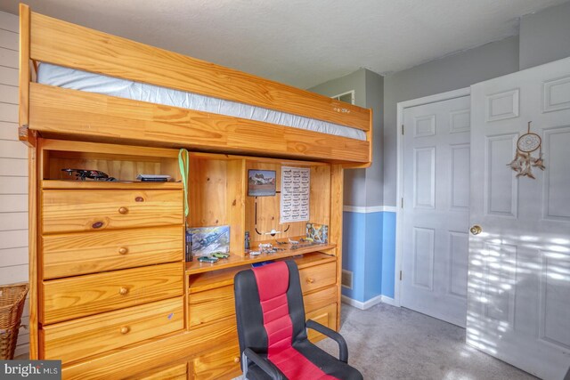 415 W High St, Felton, DE 19943 - carpeted home office with baseboards