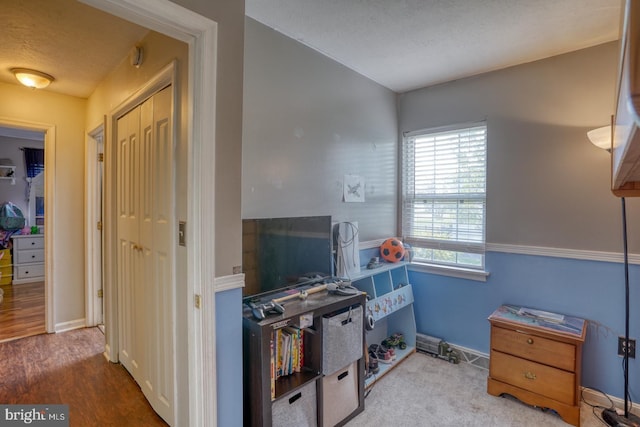 415 W High St, Felton, DE 19943 - interior space featuring wood finished floors and baseboards