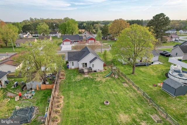 415 W High St, Felton, DE 19943 - birds eye view of property featuring a residential view