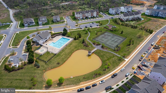 aerial view