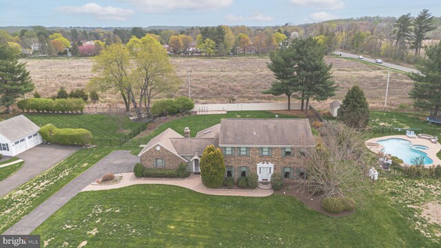 aerial view