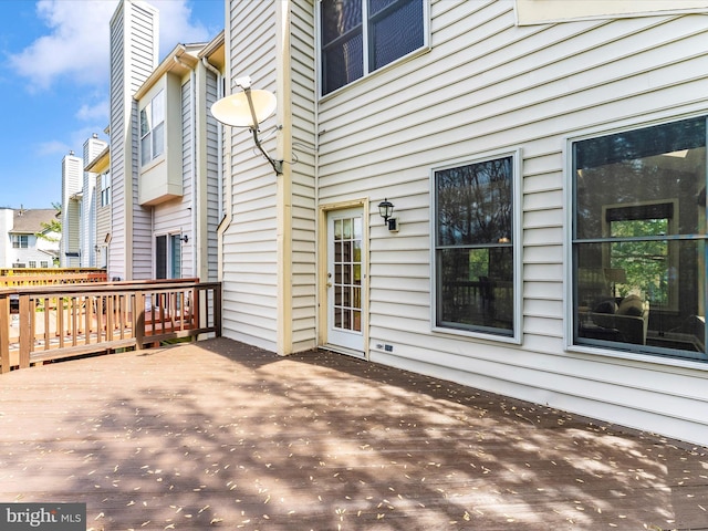 109 Rock Creek Ct, Frederick, MD 21702 - wooden deck with a patio area