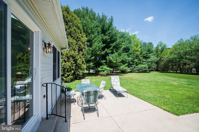 view of patio / terrace