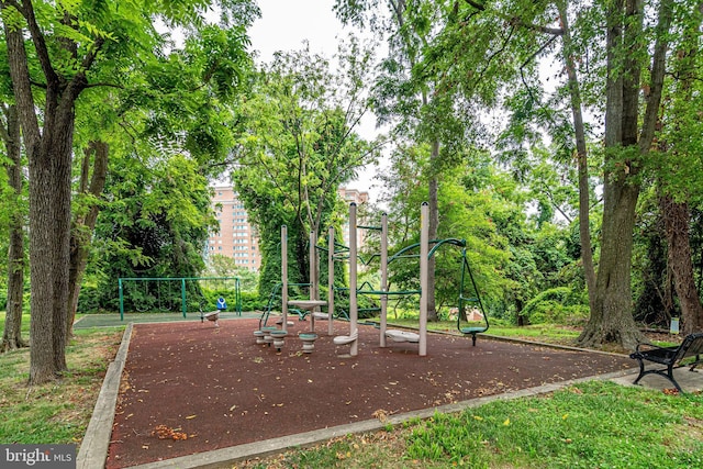 view of community play area