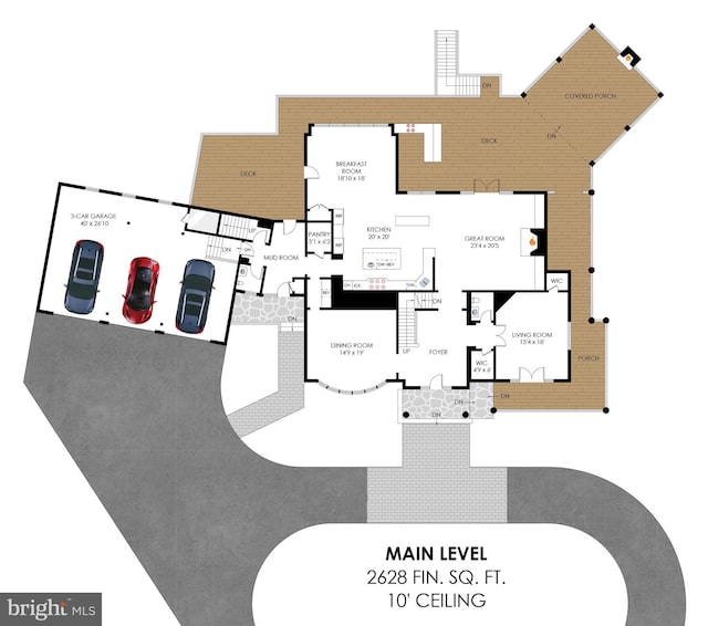12205 Thoroughbred Rd, Oak Hill, VA 20171 - view of layout