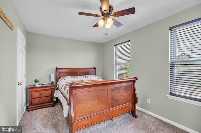 10 Turner Ave, Swedesboro, NJ 08085 - bedroom featuring carpet floors, baseboards, and a ceiling fan