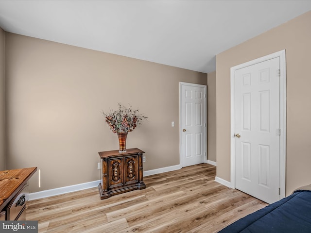 3322 Johnsons Mill Rd, Berkeley Springs, WV 25411 - bedroom with light wood-type flooring and baseboards