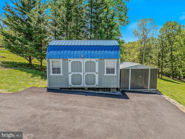 3322 Johnsons Mill Rd, Berkeley Springs, WV 25411 - view of shed with a carport