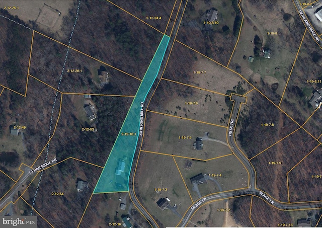 3322 Johnsons Mill Rd, Berkeley Springs, WV 25411 - aerial view of property's location