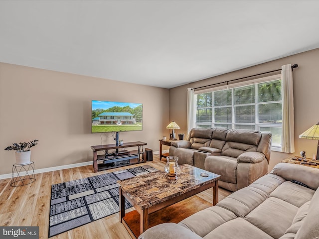 3322 Johnsons Mill Rd, Berkeley Springs, WV 25411 - living room with wood finished floors and baseboards