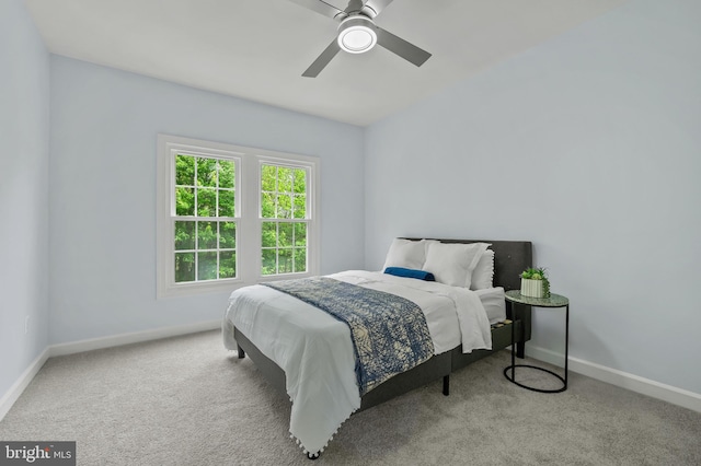 13017 English Turn Dr, Silver Spring, MD 20904 - bedroom featuring baseboards, carpet flooring, and ceiling fan