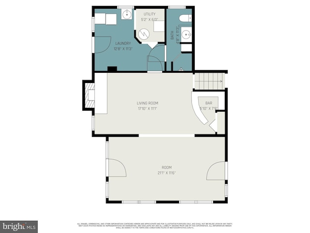 5511 Gwyn Pl, Alexandria, VA 22312 - floor plan / room layout