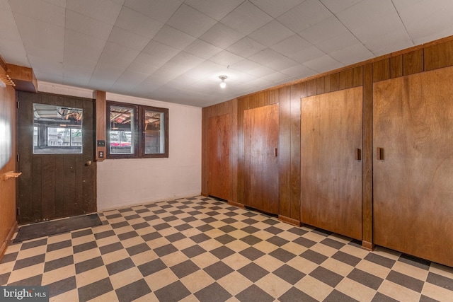 715 W Park Ave, State College, PA 16803 - foyer with wooden walls and light floors