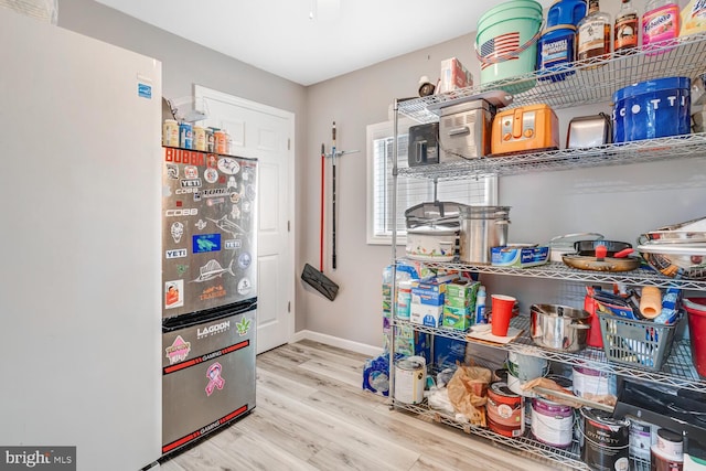 view of pantry