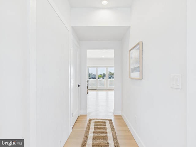29 Bay Way, Brick, NJ 08723 - hallway featuring light wood-style flooring and baseboards