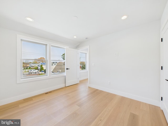 29 Bay Way, Brick, NJ 08723 - spare room with recessed lighting, light wood finished floors, and baseboards