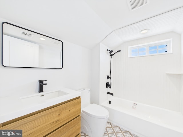 29 Bay Way, Brick, NJ 08723 - full bathroom featuring toilet, shower / washtub combination, visible vents, and vanity