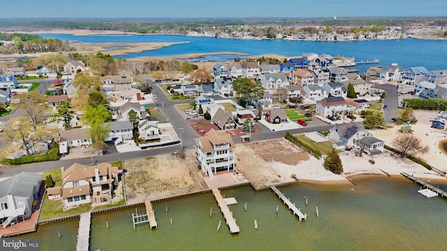 29 Bay Way, Brick, NJ 08723 - bird's eye view featuring a residential view and a water view