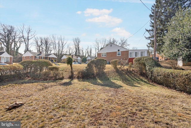 5601 Groveland Ave, Baltimore, MD 21215 - view of yard with a residential view