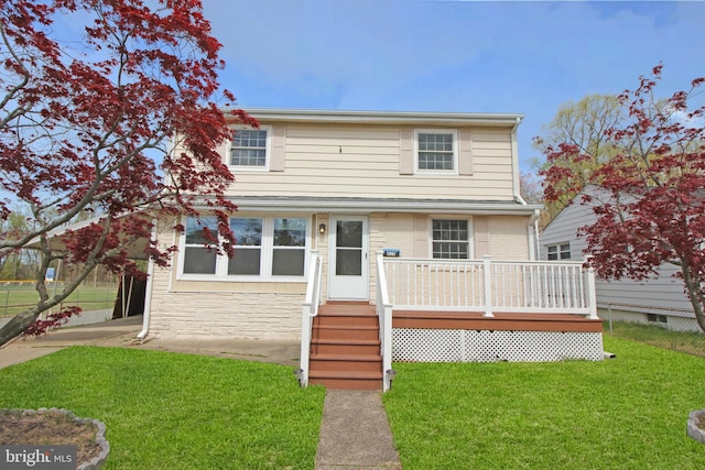 415 Sheppard Ave, Runnemede, NJ 08078 - view of front of property with a wooden deck