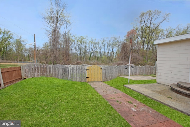 415 Sheppard Ave, Runnemede, NJ 08078 - view of yard featuring a gate