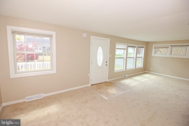 415 Sheppard Ave, Runnemede, NJ 08078 - carpeted foyer featuring baseboards