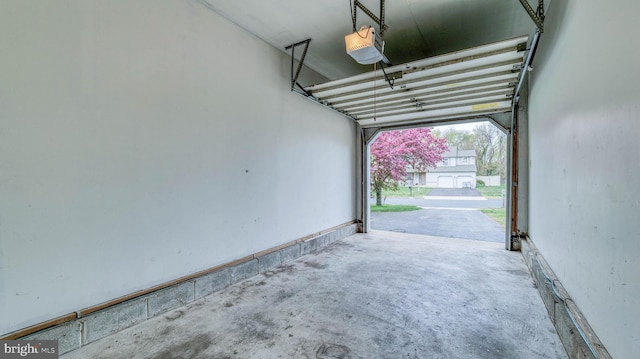 641 Cypress, Vineland, NJ 08360 - garage featuring a garage door opener