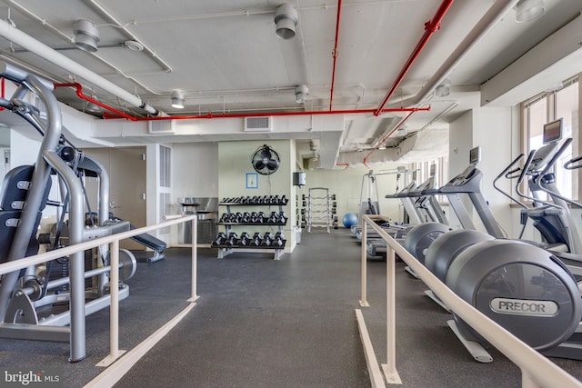 888 N Quincy St Unit 407, Arlington, VA 22203 - view of exercise room