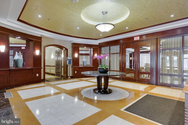 888 N Quincy St Unit 407, Arlington, VA 22203 - lobby with recessed lighting