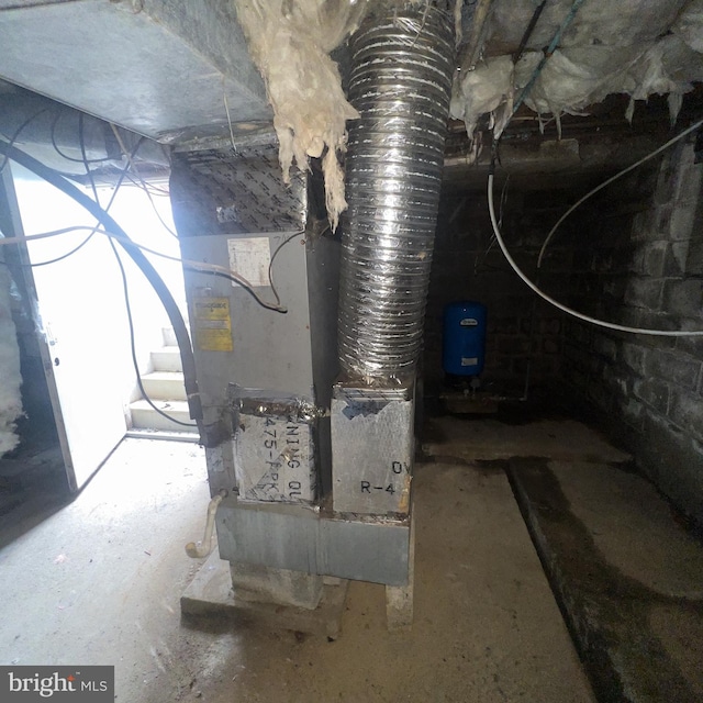 view of utility room