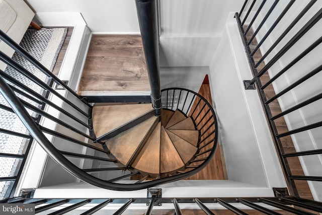 view of stairs