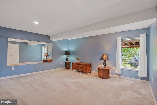 20338 Snowpoint Pl, Ashburn, VA 20147 - living area featuring recessed lighting, baseboards, and carpet floors